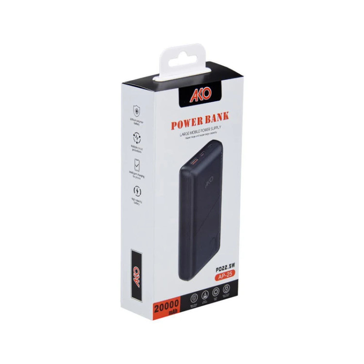 خرید پاور بانکAKO AP-25 20000mAh