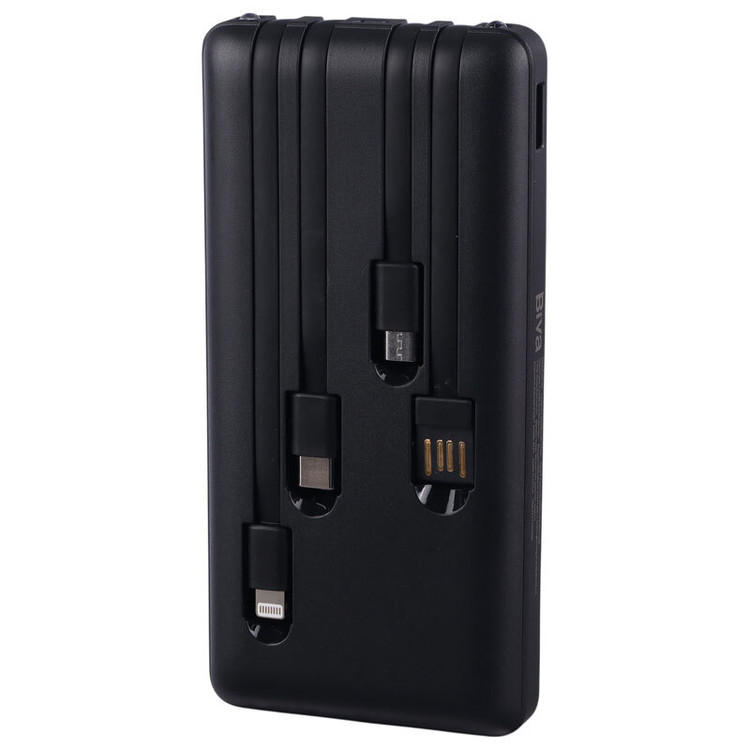 پاوربانک کابل سرخور برای تمام انواع گوشی هاBia 10000mAh