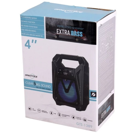 خرید اسپیکر بلوتوثی Extra Bass GTS-1389