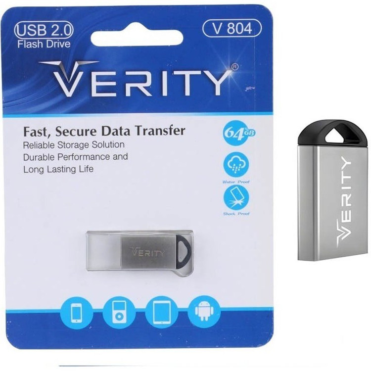 خرید فلشVERITY V804 64Gb مدل USB 2.0