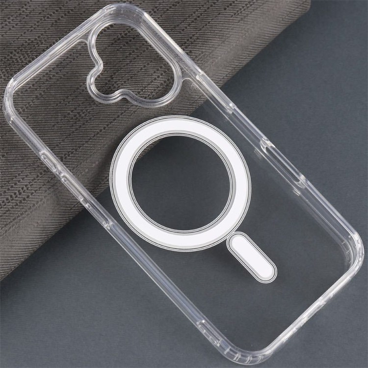 قاب مگ سیف دار شفاف گوشی iPhone 16