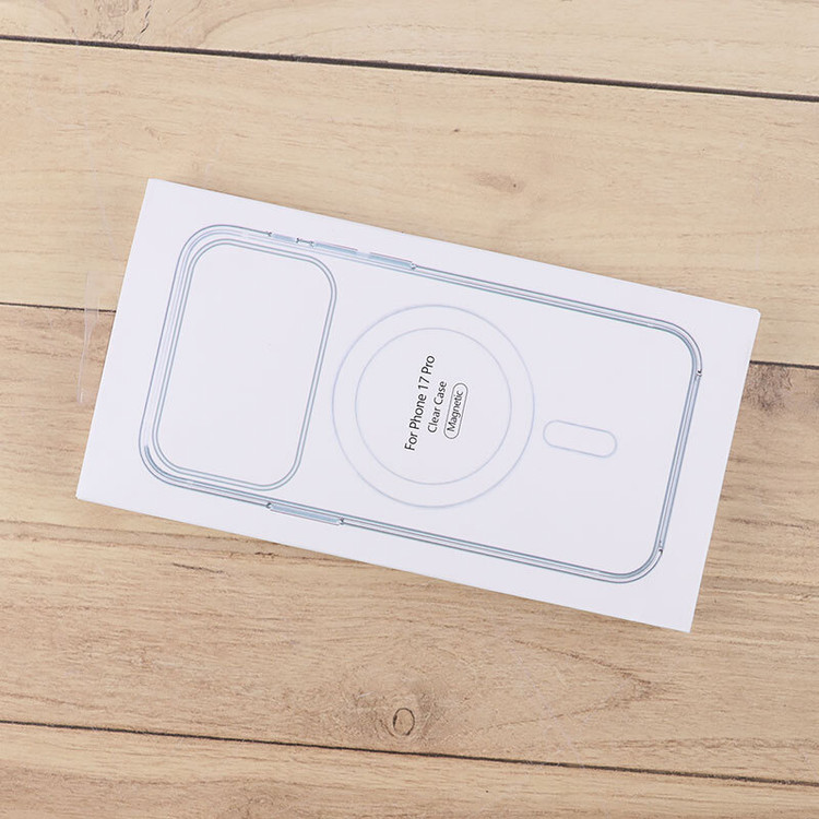 خرید قاب Clear Case Magnetic شفاف و ضد ضربه مگ سیف دار مخصوص گوشی iPhone 17 Pro