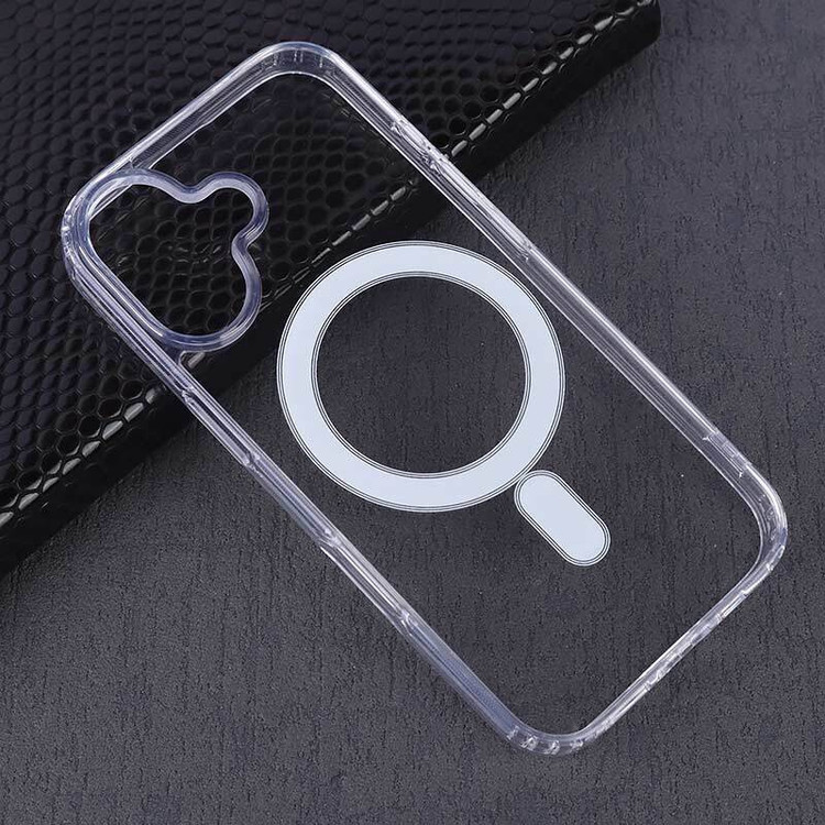 خرید قاب ضد ضربه و شفاف مگ سیف دار Clear Case Magneticمخصوص iPhone 17