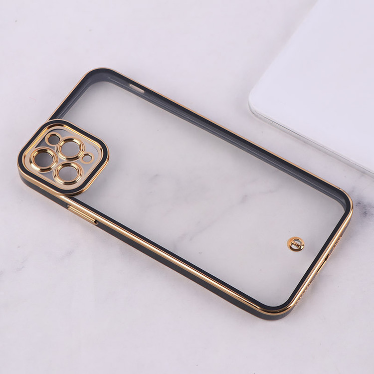 قاب شفاف دور مشکی گوشی iPhone 11 Pro Max