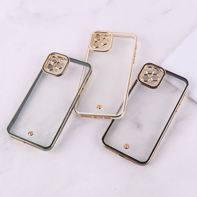 خرید قاب شفاف دور مشکی محافظ لنز دار موبایل iPhone 11 Pro Max