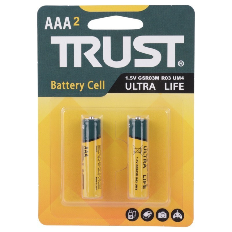 باطری نیم قلمی Ultra Life R03