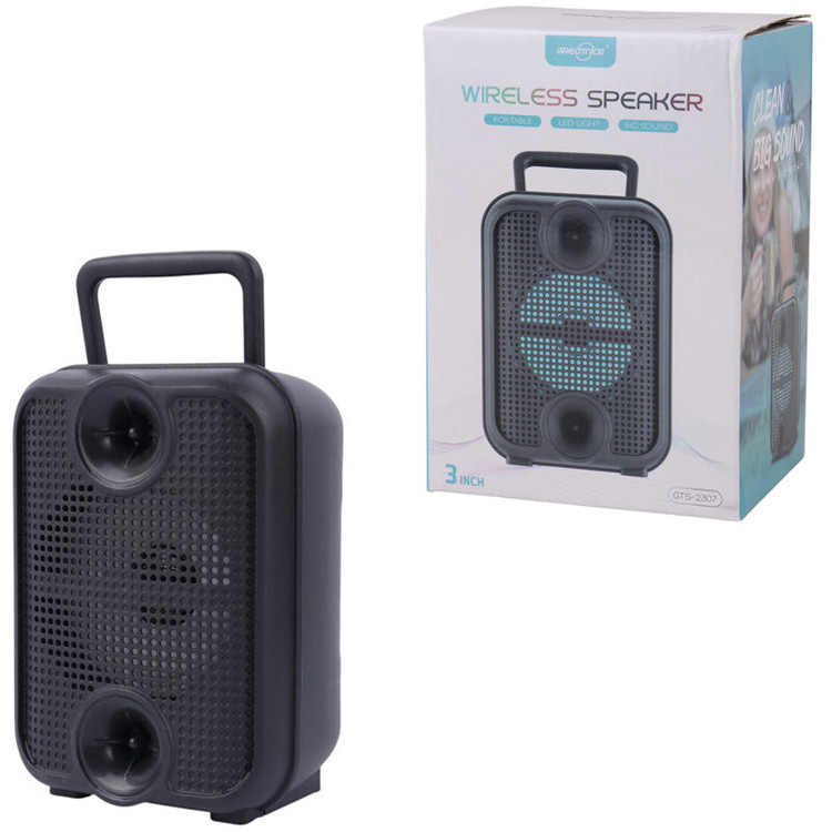 خرید اسپیکر بلوتوثی قابل حمل فلش و رم خور GREEN NICE GTS-2307