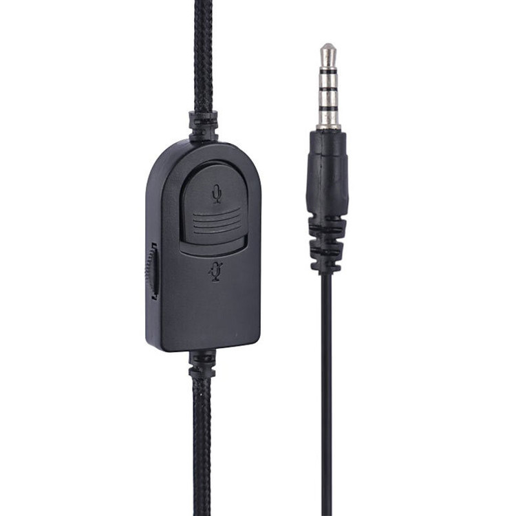 هدست گیمنیگ سیمی با دکمه های تنظیم صدا وقطع میکروفن AN-GM135C