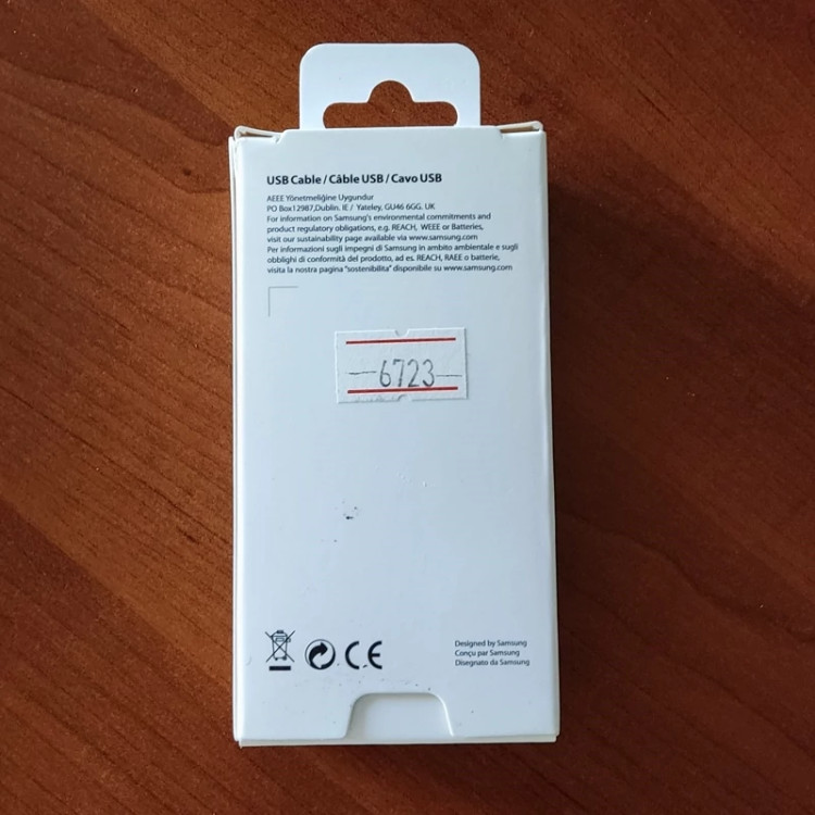 کابل دو سر تایپ سی 5A سامسونگ