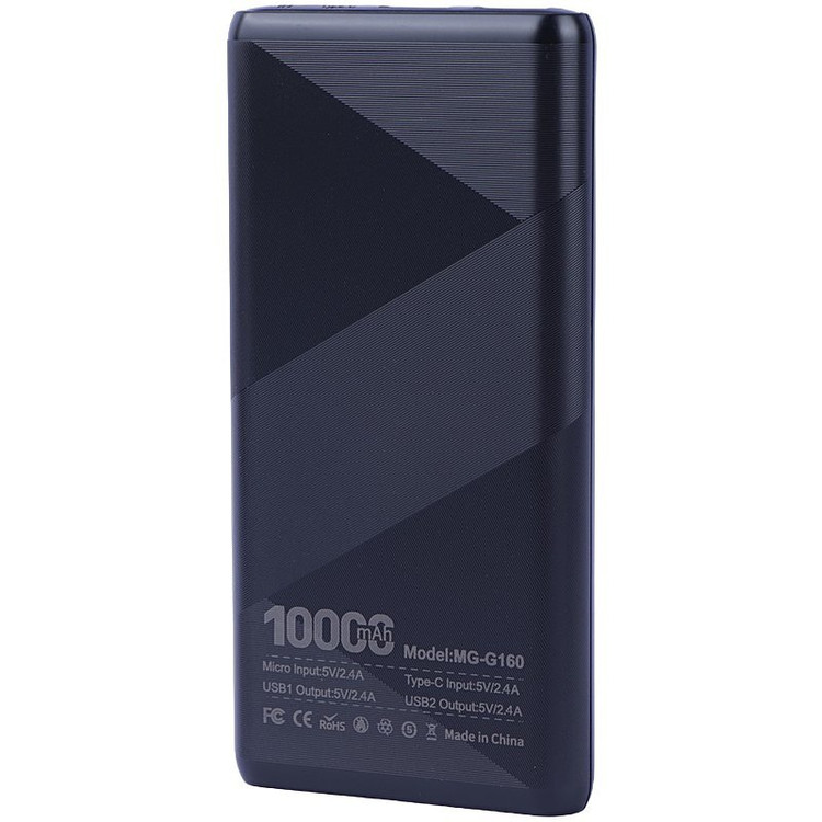 پاور بانک بوکو MG-G160 12W ظرفیت 10000 میلی آمپر ساعت