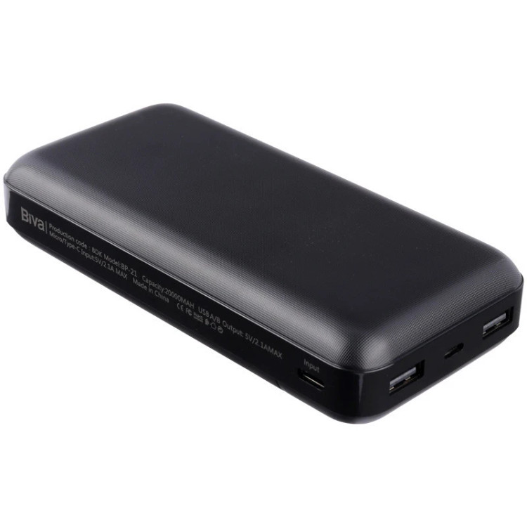 پاور بانک بیوا BP-021 10.5W ظرفیت 20000 میلی آمپر ساعت
